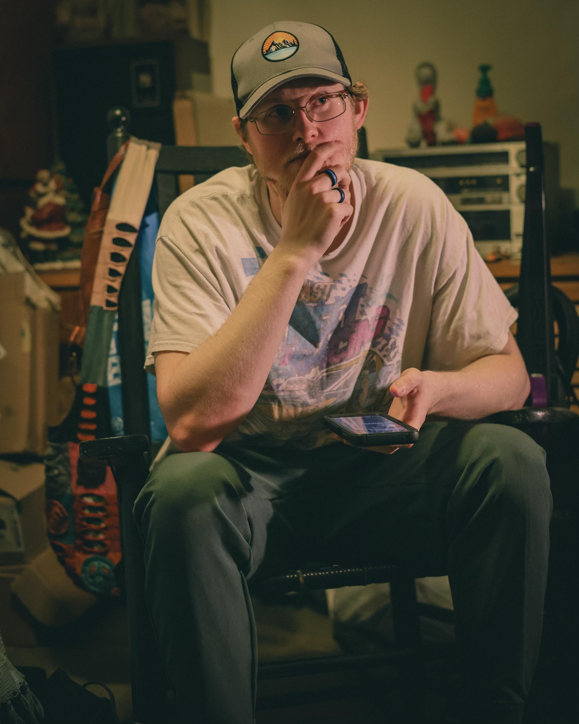Jsause planning the next move.